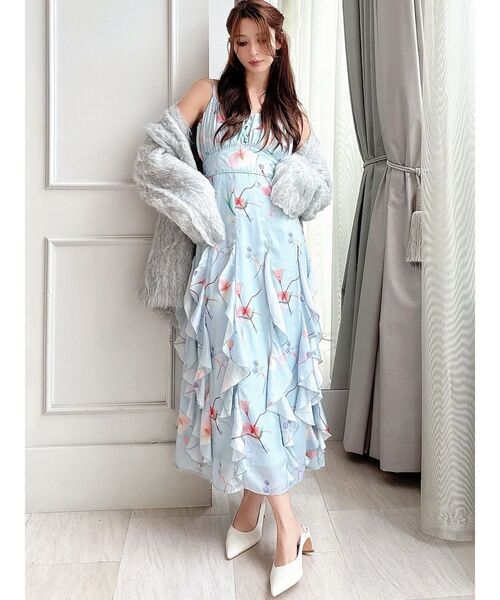 RESEXXY(リゼクシー)の「シャギーミディニットカーディガン(カーディガン/ボレロ・レディース・グレー/ブルー/ベージュ・FREE)」の22枚目の写真