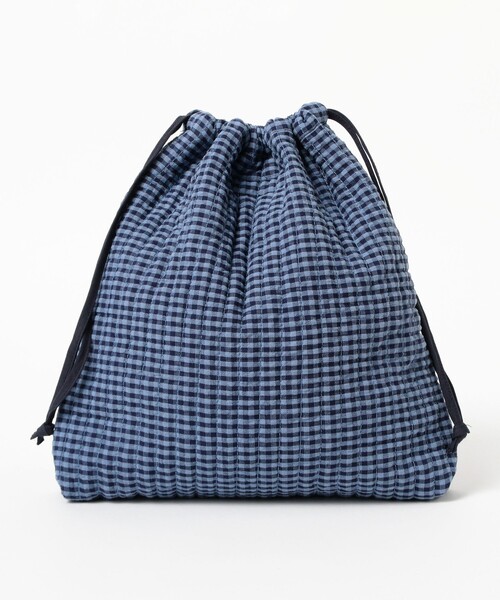 こども ビームス(コドモビームス)の「巾着 バッグ 2026(ショルダーバッグ・キッズ・レッド系その他/ネイビー・ONE SIZE)」の8枚目の写真