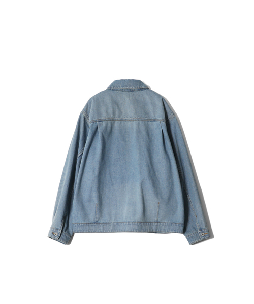 HORLISUN（ホーリーサン）の「Liverty Trucker Denim Jacket Light Blue（デニムジャケット・レディース・その他・SMALL/MEDIUM/LARGE）」の2枚目の写真