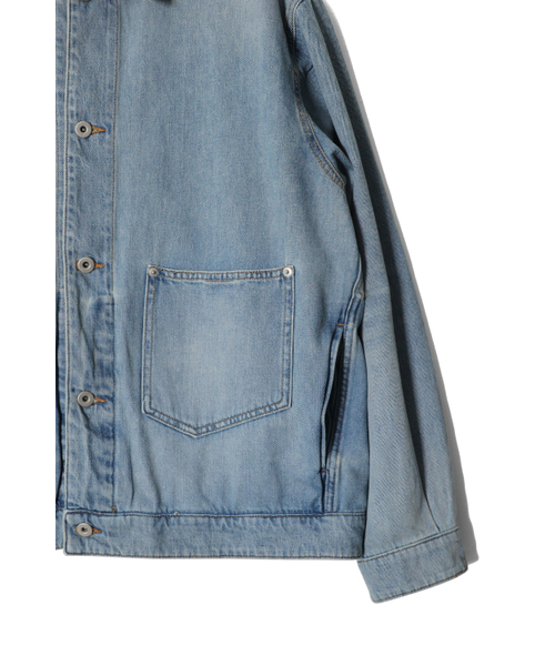 HORLISUN（ホーリーサン）の「Liverty Trucker Denim Jacket Light Blue（デニムジャケット・レディース・その他・SMALL/MEDIUM/LARGE）」の3枚目の写真
