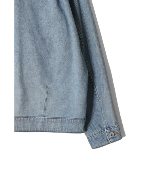 HORLISUN（ホーリーサン）の「Liverty Trucker Denim Jacket Light Blue（デニムジャケット・レディース・その他・SMALL/MEDIUM/LARGE）」の4枚目の写真