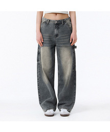 BTB : WORKSCAPE CARPENTER JEANS [SMOKY BLACK CORE]