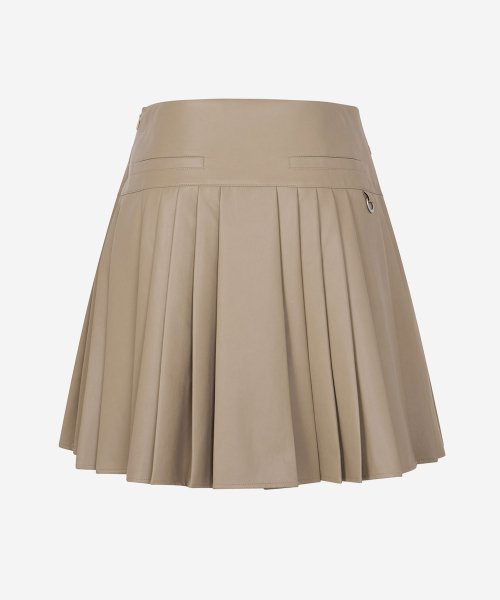 LORDLOAR(ロードロアル)の「フェイクレザー プリーツスカート ベージュ(スカート・レディース・その他・MEDIUM/LARGE/X-SMALL/SMALL)」の7枚目の写真