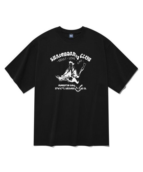 RADINEO(ラディネオ)の「ボードクラブ 半袖Tシャツ ブラック(Tシャツ/カットソー・メンズ・その他・LARGE/MEDIUM/SMALL/X-LARGE)」の1枚目の写真