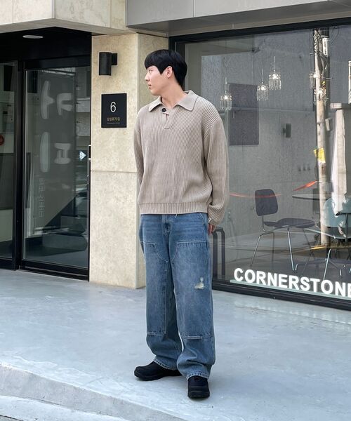WMC（ダブリューエムシー）の「ダブルニデニム_BLUE（デニムパンツ・レディース・ブルー・36(XL)/32(L)/30(M)）」の6枚目の写真