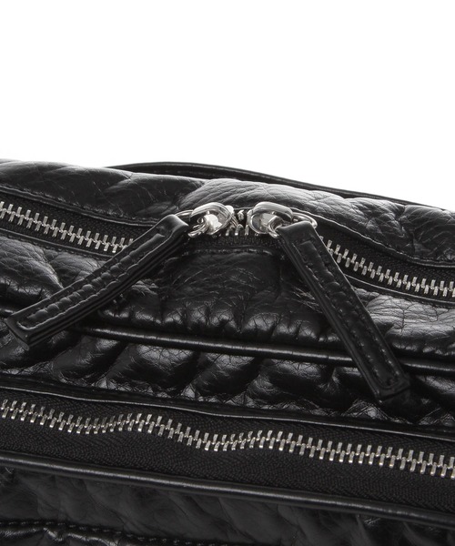 niko and...（ニコアンド）の「《500mlボトル収納可能》ウォッシュフロントポケットショルダーバッグ（ショルダーバッグ・レディース・その他1/ブラック/ダークブラウン・0）」の15枚目の写真