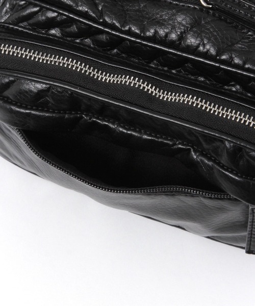 niko and...（ニコアンド）の「《500mlボトル収納可能》ウォッシュフロントポケットショルダーバッグ（ショルダーバッグ・レディース・その他1/ブラック/ダークブラウン・0）」の18枚目の写真