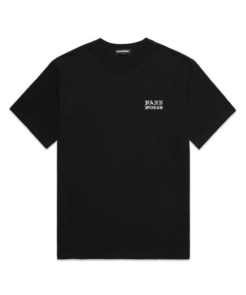VANNWORKS(バンワークス)の「FLOWER ARCH オーバーサイズ 半袖Tシャツ (VS0051) ブラック/ホワイト(Tシャツ/カットソー・レディース・その他・X-LARGE/XX-LARGE/LARGE/MEDIUM/SMALL)」の2枚目の写真
