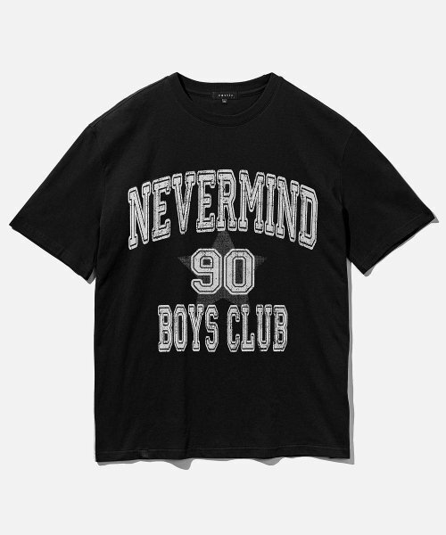 VASTIC(バスティック)の「ネバーマインド Tシャツ_ブラック(Tシャツ/カットソー・メンズ・その他・LARGE/MEDIUM/X-LARGE)」の2枚目の写真
