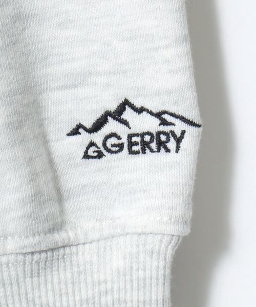 GERRY(ジェリー)の「GERRY/ジェリー オーバーサイズ 裏毛 ロゴ ワンポイント刺繍 ドローコード スウェット トレーナー/レディース メンズ(スウェット・メンズ・アッシュグレー/ブラック/ネイビー・L/LL/M)」の17枚目の写真