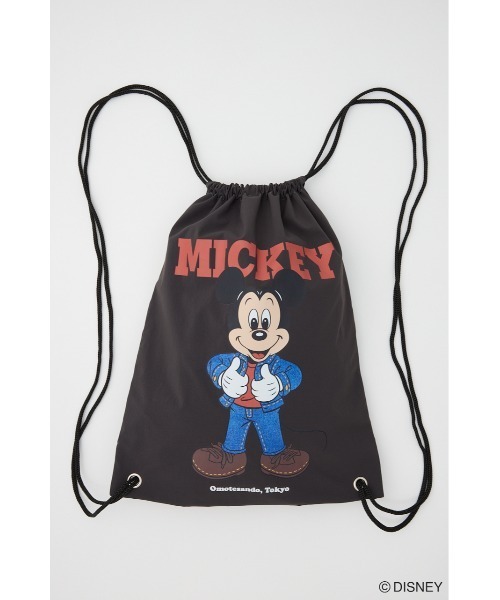 Disney SERIES CREATED by MUS(ディズニーシリーズクリエイテッドバイエムユーエス)の「MD OMTSD ナップザック / MICKEY(バックパック/リュック・レディース・レッド/ブラック・FREE)」の3枚目の写真