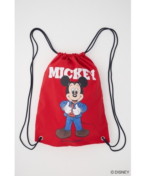 Disney SERIES CREATED by MUS(ディズニーシリーズクリエイテッドバイエムユーエス)の「MD OMTSD ナップザック / MICKEY(バックパック/リュック・レディース・レッド/ブラック・FREE)」の12枚目の写真