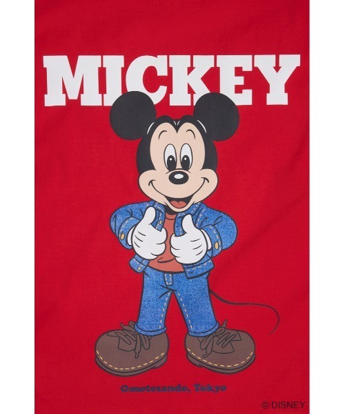 Disney SERIES CREATED by MUS(ディズニーシリーズクリエイテッドバイエムユーエス)の「MD OMTSD ナップザック / MICKEY(バックパック/リュック・レディース・レッド/ブラック・FREE)」の16枚目の写真
