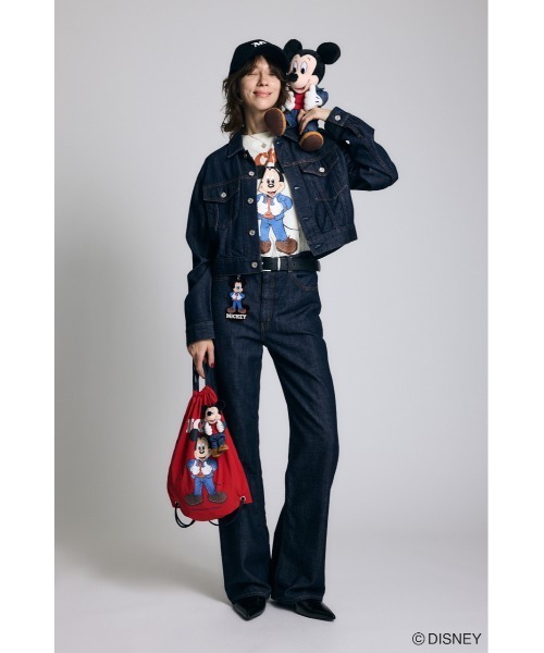 Disney SERIES CREATED by MUS(ディズニーシリーズクリエイテッドバイエムユーエス)の「MD OMTSD ナップザック / MICKEY(バックパック/リュック・レディース・レッド/ブラック・FREE)」の22枚目の写真