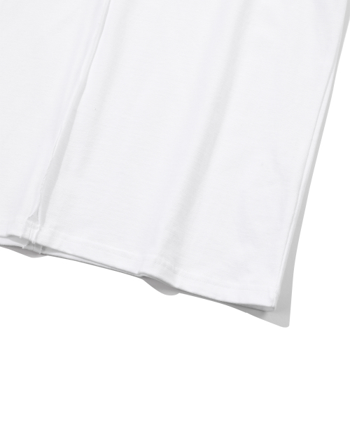 EPISODE UNTITLED(エピソードアンタイトルド)の「POINT SNAP OPEN CUT T-SHIRT_WHITE(Tシャツ/カットソー・レディース・その他・2/3)」の6枚目の写真