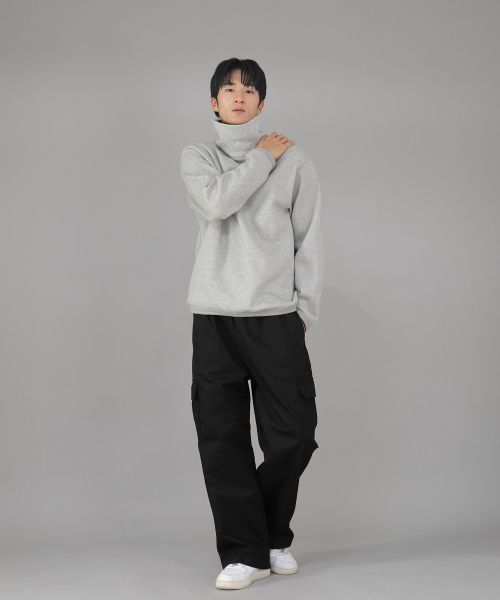 SAINTCREW(セントクルー)の「リベットフィックス EXワイドカーゴパンツ REC-360 ブラック(その他パンツ・メンズ・その他・MEDIUM/LARGE/X-LARGE)」の2枚目の写真