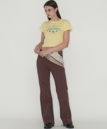 THIRSTYCLUB（サースティークラブ）の「Double knee pants - Brown（その他パンツ）」