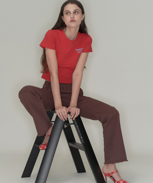 THIRSTYCLUB(サースティークラブ)の「Double knee pants - Brown(その他パンツ・レディース・その他・SMALL/MEDIUM)」の3枚目の写真
