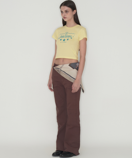 THIRSTYCLUB(サースティークラブ)の「Double knee pants - Brown(その他パンツ・レディース・その他・SMALL/MEDIUM)」の4枚目の写真
