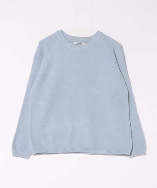 IMARI(イマリ)の「【 IMARI / イマリ 】 ベーシック ニット トップス #(ニット/セーター・レディース・ブラック/ブルー/ホワイト・FREE)」の9枚目の写真