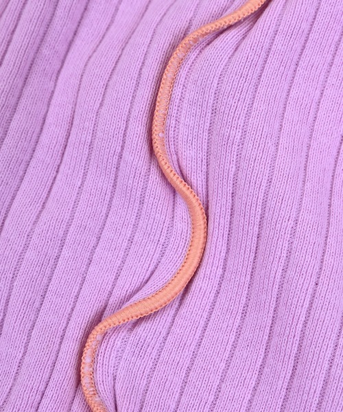 MARKEY'S（マーキーズ）の「メローリブフレアーパンツ（その他パンツ・キッズ・グレー/ライトブルー/ピンク・80/90/100/110/120/130/140/150）」の12枚目の写真