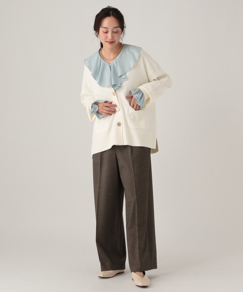 Elura(エルーラ)の「毛玉しらずVカーデ/636918(カーディガン/ボレロ・レディース・ブラック・FREE)」の18枚目の写真