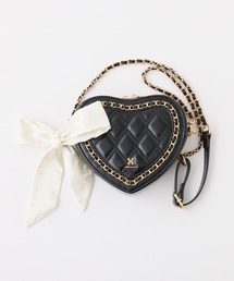 one after another NICE CLAUP | 【Heart Collection】キルティングハートチェーンバッグ(ショルダーバッグ)