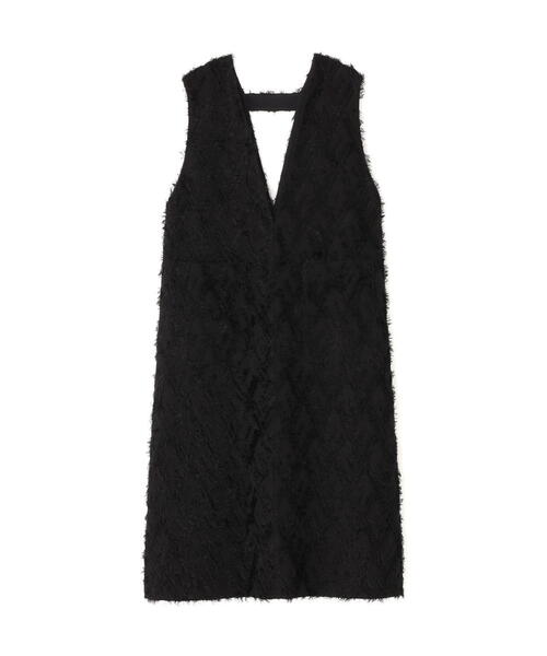 ADORE（アドーア）の「ロンバスカットジャガードワンピース（ワンピース・レディース・ブラック/ホワイト系その他・38）」の3枚目の写真