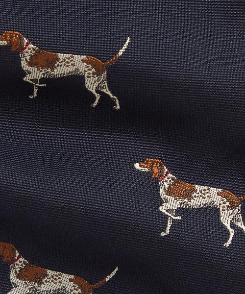 POLO RALPH LAUREN（ポロ ラルフ ローレン）の「ドッグパターン シルク ツイル ネクタイ（ネクタイ・メンズ・ネイビー系1・ONE）」の3枚目の写真