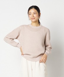 HELIOPOLE | LILY YARN MESH KNIT(ニット/セーター)