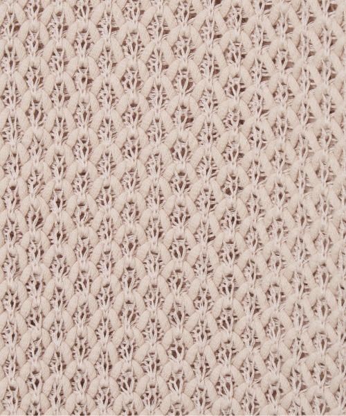 HELIOPOLE（エリオポール）の「LILY YARN MESH KNIT（ニット/セーター・レディース・ホワイト/ベージュ・38）」の5枚目の写真