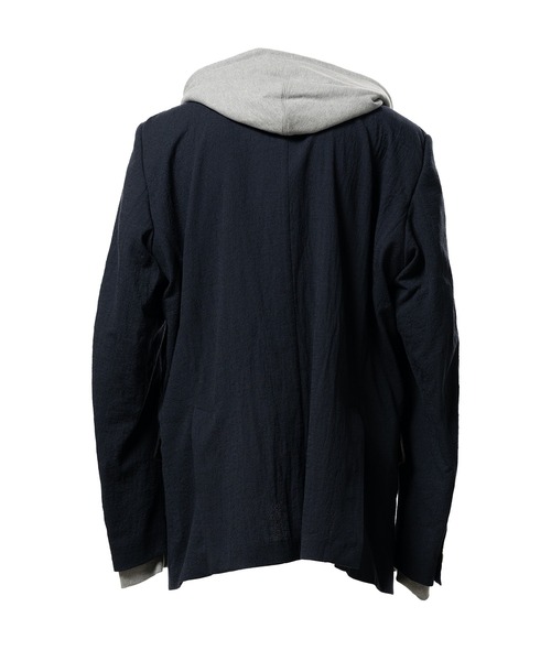 Mix Layered Wool Jacket（テーラードジャケット）｜Maison MIHARA