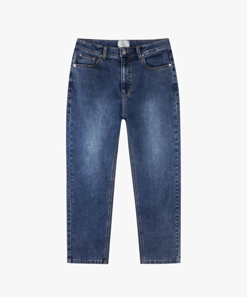 LOSSYROW(ロッシロー)の「Lossy spandex boy-fit denim pants_washedblue(デニムパンツ・レディース・その他・MEDIUM/SMALL)」の5枚目の写真