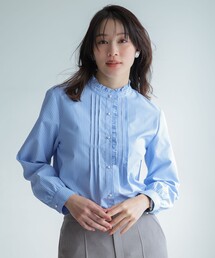 ANY SIS（エニィスィス）の「フリルスタンド シャツ（シャツ/ブラウス）」