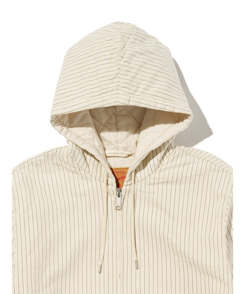 Levi's（リーバイス）の「Levi's/リーバイス WORKWEAR POTRERO デニム フーディー（ブルゾン・メンズ・ベージュ・XL/L/M/S）」の9枚目の写真