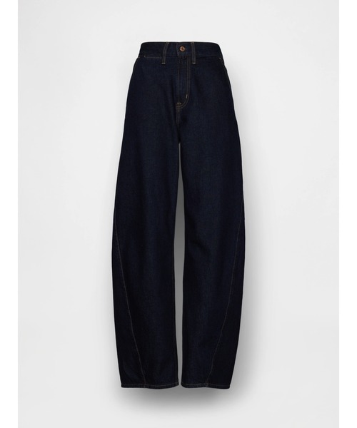 GAP（ギャップ）の「ハイライズ バギー バレルデニム（デニムパンツ・レディース・インディゴブルー・30/26/25/23/24/27/28/29）」の4枚目の写真