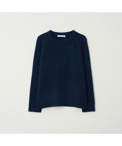 FLAWSROOM(フローズルーム)の「Soft Hairly Knit 5color(ニット/セーター・メンズ・ライトグレー/バーガンディー/チャコール/ネイビー/サンドベージュ・SMALL/MEDIUM/LARGE)」の4枚目の写真