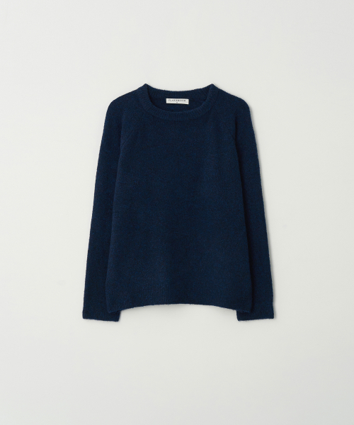 FLAWSROOM(フローズルーム)の「Soft Hairly Knit 5color(ニット/セーター・メンズ・ライトグレー/バーガンディー/チャコール/ネイビー/サンドベージュ・SMALL/MEDIUM/LARGE)」の9枚目の写真