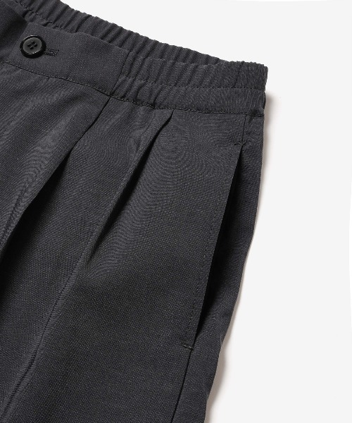 MR.OLIVE(ミスターオリーブ)の「QUICK-DRYING TAFFETA / 2TACK TAPERED EASY PANTS /M261108(スラックス・メンズ・ブラック/ブラウン・SMALL/MEDIUM/LARGE)」の11枚目の写真