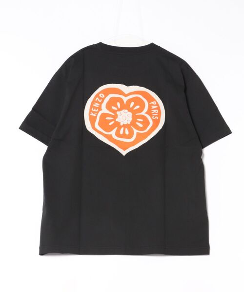 KENZO（ケンゾー）の「'KENZO Boke Heart' オーバーサイズ Tシャツ イン コットン（Tシャツ/カットソー・メンズ・ブラック系その他5・SMALL/MEDIUM/LARGE/X-LARGE）」の2枚目の写真