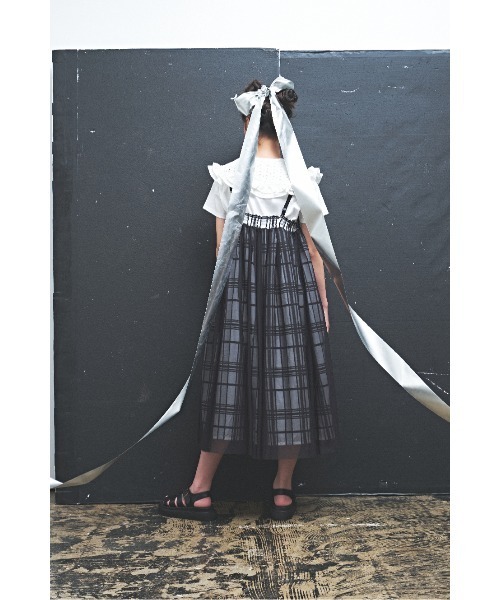 maarook（マルーク）の「天竺レース衿Tシャツ（Tシャツ/カットソー・キッズ・ブルー/ホワイト・100cm/110cm/120cm/130cm/90cm）」の13枚目の写真