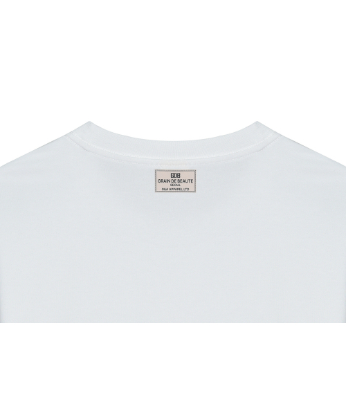 GRAIN DE BEAUTE（グランデボーテ）の「NEO T-SHIRT 01 [WHITE]（Tシャツ/カットソー・レディース・ホワイト・S/M/L/XL）」の4枚目の写真