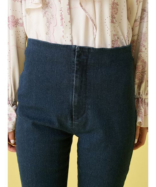 LILY BROWN（リリーブラウン）の「サイドリボンカプリパンツ（その他パンツ・レディース・ブラック/インディゴブルー/チェック・0/1）」の12枚目の写真