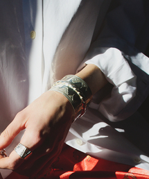 VERMEIL par iena | ADRAR アドラル WIDE ROPE バングル(ブレスレット)