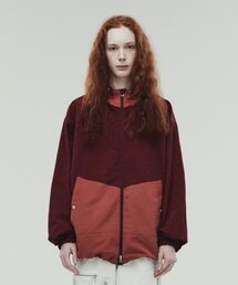 THEVINYLHOUSE（ザバイニルハウス）の「RIPSTOP HOODED JACKET BURGUNDY (VH2DFUB932A)（ナイロンジャケット）」