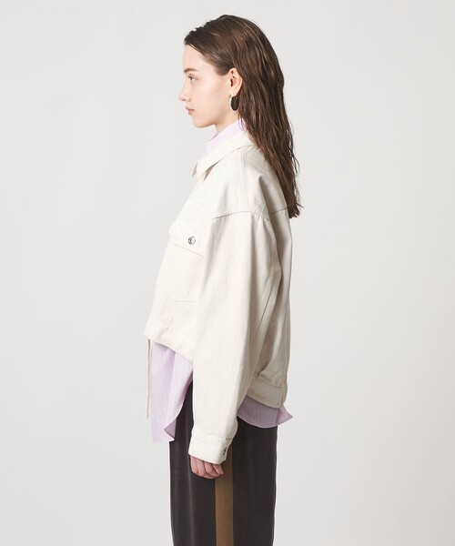 セール】＜ASTRAET＞コーティング ジップ デニムジャケット UNISEX