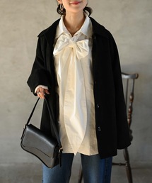 Muffiny（マフィニー）の「やわらかスエードタッチジャケット（その他アウター）」