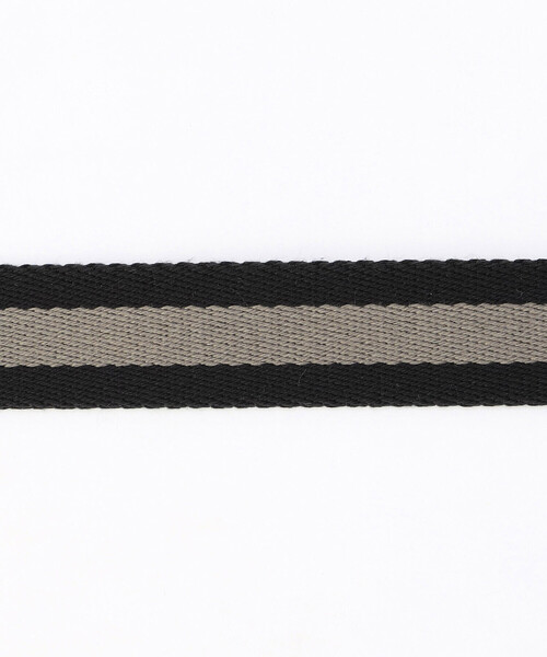 COMME CA ISM(コムサイズム)の「アイビーテープベルト(ベルト・メンズ・ネイビー系/ネイビー×ホワイト/ブラック×グレー・FREE)」の10枚目の写真