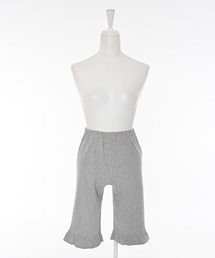 Narcissus | フリルバイカーパンツ/伸縮性/リラクシ―(その他パンツ)