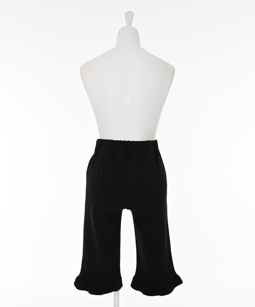 Narcissus(ナルシス)の「フリルバイカーパンツ/伸縮性/リラクシ―(その他パンツ・レディース・ブラック/グレー・FREE)」の6枚目の写真